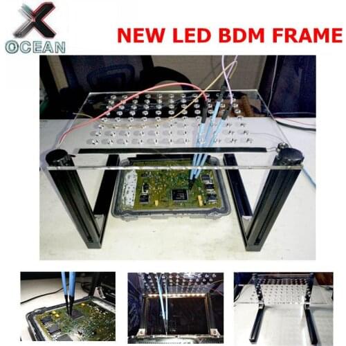 LED BDM FRAME Write And Read For V7.020 V5.017 FG-TECH /Fgtech 100 BDM100 EDC17 ECU Chip Tuning Tool