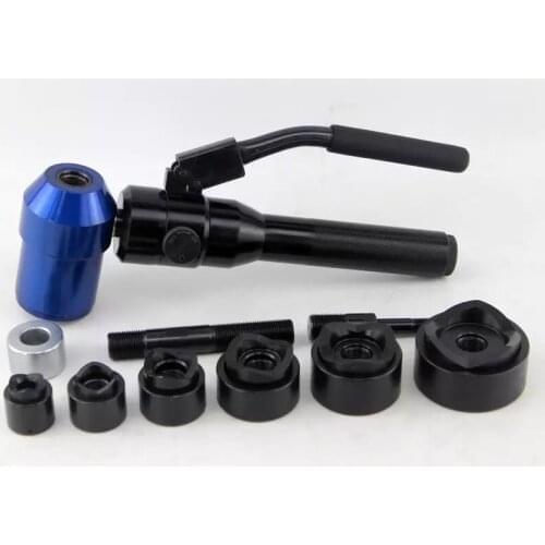 One-piece handheld punching machine Stainless steel hydraulic hole opener 12T Pull hole thin iron plate manual hole opening tool