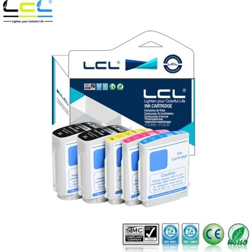 LCL 940XL 4906AN 4907AN 4908AN 4909AN(5-Pack) Ink Cartridge Compatible for HP Officejet Pro 8000-A809a/A811a/A809n/8000 Wireless