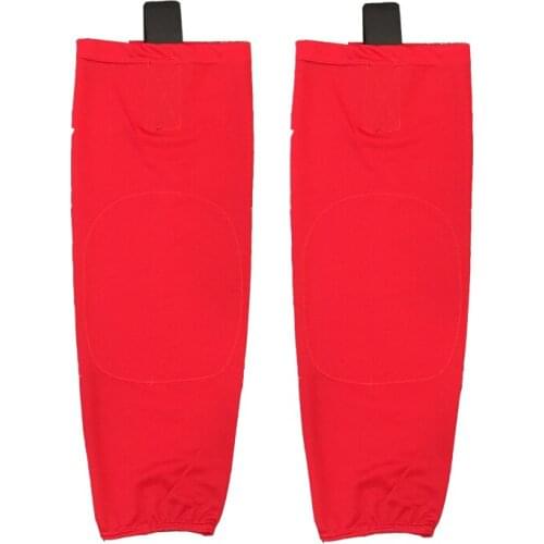 Cool hockey 100% Polyester single color Ice Hockey Socks Cheap Shin Guards For Team XW062