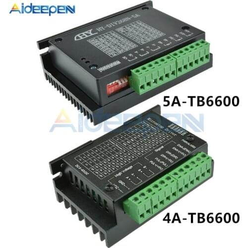 4A 5A TB6600 Single Axis Stepper Motor Driver Controller Board CNC Engraving Machine 1 Axis Stepping Motor Driver Module