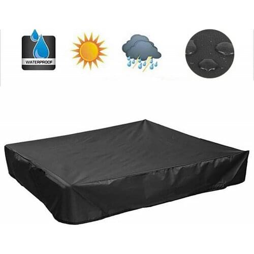 210D Pool Ground Cover Outdoor Round Leaf Proof Dust Cover Tarpaulin Round Pool Cover Water Resistant Portable Protective Mat