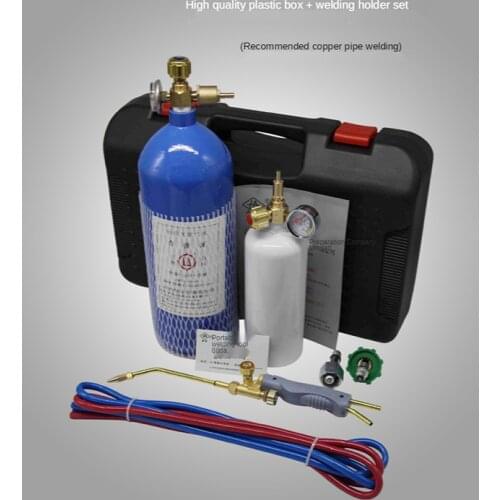 2L small portable welding torch air conditioner refrigerator copper pipe welding torch refrigeration repair tool oxygen cutting