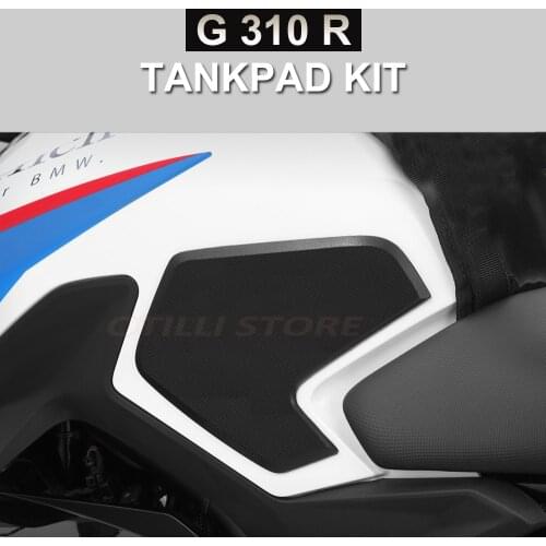 Motorcycle Accessories Non-slip Side Fuel Tank Stickers Waterproof Pad Rubber Sticker New For BMW G 310 R G310R G 310 GS G310GS