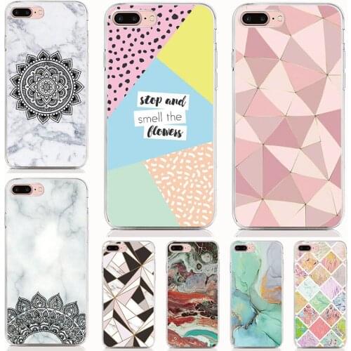 For Xiaomi Redmi K20 Pro 8 8S 8A 7 7A 6 6A 5 5A 4A Case Soft TPU Silicone Print Marble phone Cases