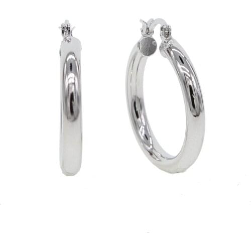 New Fashion 30mm Big Hoop Earrings 2018 Double Round Circle Pendant Long Earrings For Women Statement Jewelry