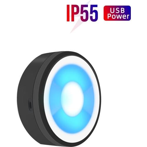 USB Powered IP55 Waterproof Wireless Smart Doorbell 433MHz LED Night Light Home Plug-Free Door Bell Call Cchime Ring