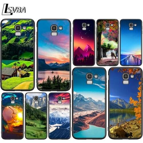Amazing nature For Samsung Galaxy J2 J3 J4 Core J5 J6 J7 J8 Prime duo Plus 2018 2017 2016 Silicone Phone Cover