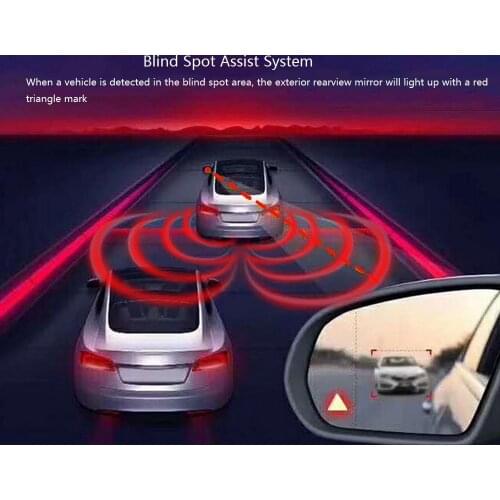 24Ghz Millimeter Wave Radar Change Lane Safer BSM Blind Spot Monitoring Assistant BSD Blind Spot Detection System