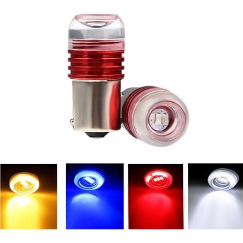 Flash car LED turn signal 1156/1157 concave lens 3W5630 reversing brake light 5730 3smd