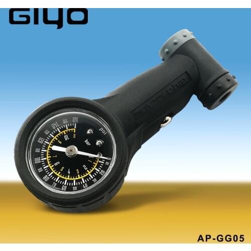 TAIWAN GIYO GG-05 Tire Pressure Gauge Bicycle Bike Car Tyre Air Pressure Tester for Presta Schrader Valve Bicycle Pump Tool