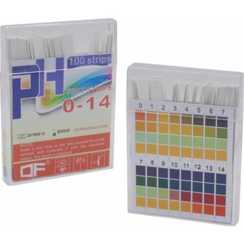 PH Test Strip Universal Aquarium Water Testing Litmus Paper 1-14 Acidic Alkaline Indicator Food Urine Lab Soil Tester 20%off