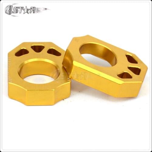 Motorbike CNC Rear Chain Adjuster Axle Block For SUZUKI RMZ250 2004-2019 RMZ450 2005-2019 RMX450Z 2010-2017 Dirt Bike