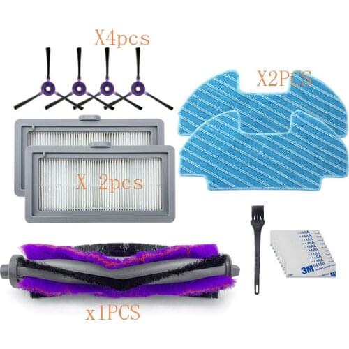 For midea I5 Young vacuum cleaner accessories brush head hepa filter roller mop pro replacement sweeping robot spare parts