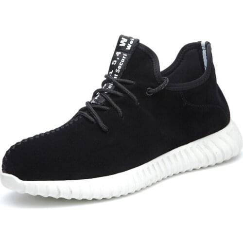 Men Women Work Safety Shoes Steel Toe Work Boots Protective Indestructible Shoes Protect Construction Men Brand Sneakers