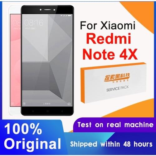 100% Original 5.5" For Xiaomi Redmi Note 4X LCD Display Screen For Redmi Note 4 LCD Global Version LCD Only For Snapdragon 625