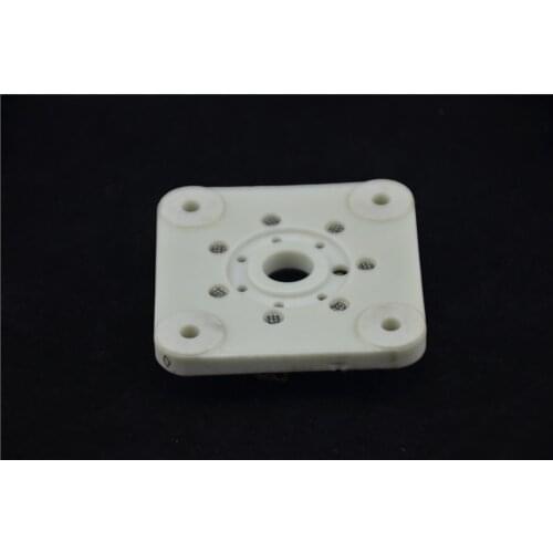 1 PCS New Soviet 6C33C-B/FU29/FU19 silver plated ceramic tube socket High temperature resistance electronic tube holder