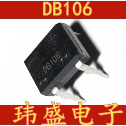 10pcs DB106 DIP-4 1A/600V