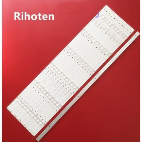 100% New 12pcs=1set LED strips for HAIER 65 TV 65UG6550GA 65UGX3500 LVU650CSDN CRH K65C8003030T12066BT REV1.0 W