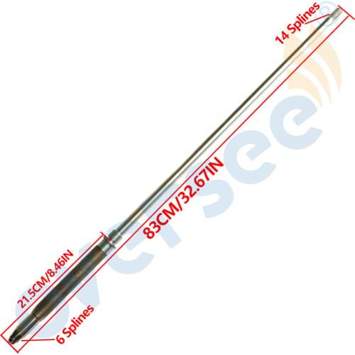 679-45501-10 Drive shaft Long For Yamaha 1978-1997 40 HP Outboard Engine,Mariner Boat Motor Aftermarket Parts 679-45501