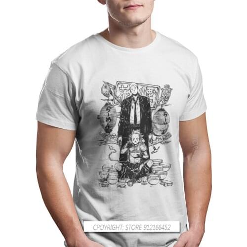 Dorohedoro Caiman Nikaido Manga Anime Novelty TShirt For Men Shin Noi O Neck Pure Cotton T Shirt Gifts Streetwear 3XL