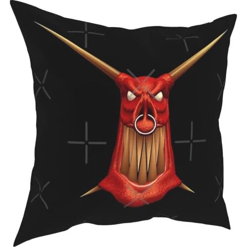 Dungeon Keeper - Horny The Horned Reaper Pillow Case Cover Pillow Grey Pillow Case 30X50Cm