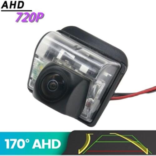 AHD 720P Trajectory Fisheye Car Rear View Camera For Mazda CX-5 CX5 2012 -2017 CX-7 2006 - 2012 M6 Reverse Vehicle Carmera