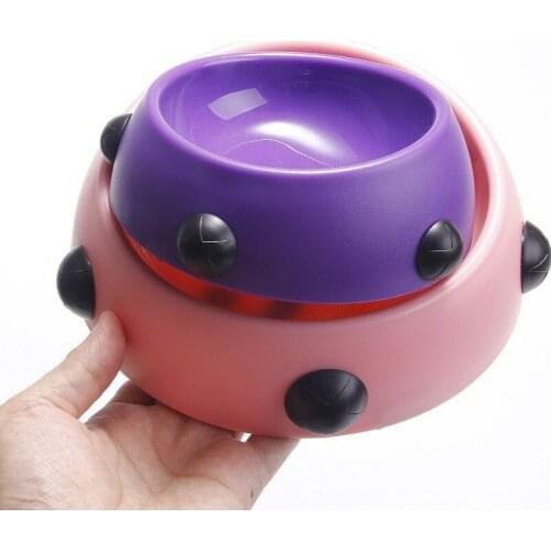 Cool Rivet Beveled Pet Feeders For Dogs Dog Treats Dish Dog Bowls For Food Bowl Ol Fashion Falling Environmental Supplies