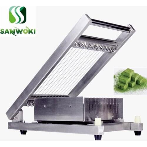Chocolate Cutting Machine Fudge candy square cutter machine cut Truffle block tool chocolate dicing machine Soft candy slicer