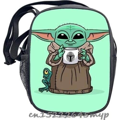 Cute Mandalorian Baby Yoda Small Shoulder Bag Women Handbag Girls Mini Messenger Bags Cross Book Bag Gift