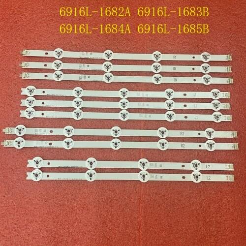 5set=50pcs LED backlight strip for LG 42LB670V 42LB671V 42LB673V 42LB675V 42LB677V 42LB679V 42LB700V 42LB730V 42LB731V 42LB720V