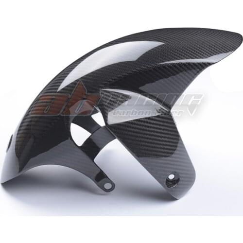 Front Fender Hugger Tire Mudguard Cover For Suzuki GSXR 1000 2017-2020 Full Carbon Fiber 100% Twill