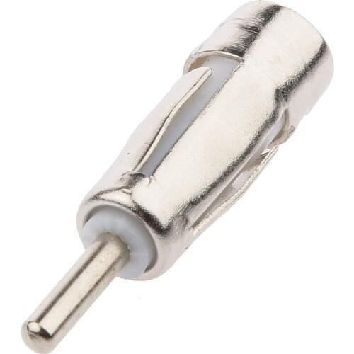 Car Aerial Adaptor Antenna Plug Male Aerial Adaptor Adapter ISO to DIN