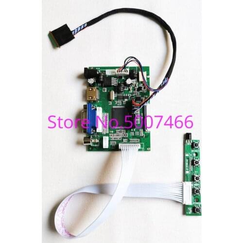 Fit LTN156AT32-401/701/L01/T01/W01/W02 2AV VGA 15.6" 40-Pin LVDS LED LCD panel 1366*768 monitor control drive card DIY kit