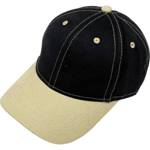 Retro patchwork blank mens ball cap 6 panel dad hat baseball cap red black khaki