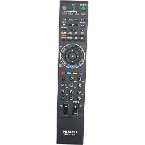RM-L1108 Remote Control for Sony BRAVIA TV W/XBR/ Series LCD Television with backlit KLV-52W300A KDL-40W3000 RM-GA017 RM-YD017