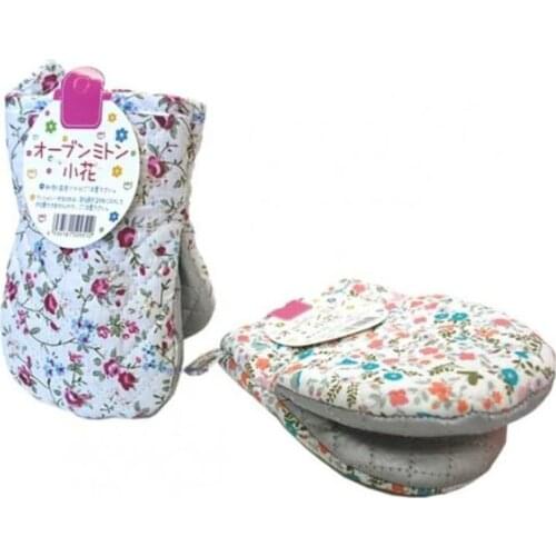 Japan 1Pc Cotton Oven Glove Heatproof Mitten Kitchen Cooking Microwave Oven Mitt Insulated Non-slip Glove Thickening