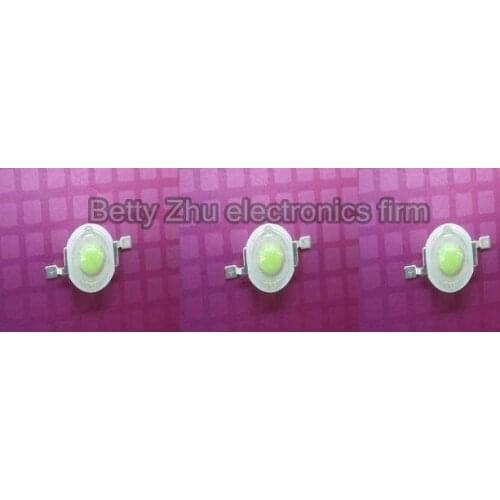 100PCS/LOT 0.5W (dot pink) yellow led power lamp beads 60-70LM DIY ball steep light fittings