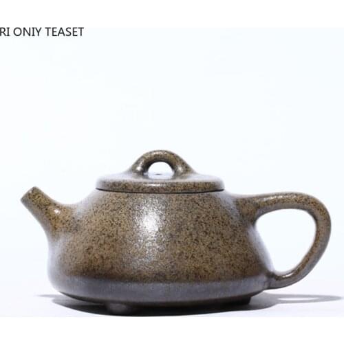 190ml Yixing Firewood Kiln Change Purple Clay Teapots Classic Stone scoop Tea Pot Beauty Kettle Handmade Tea Set Customized