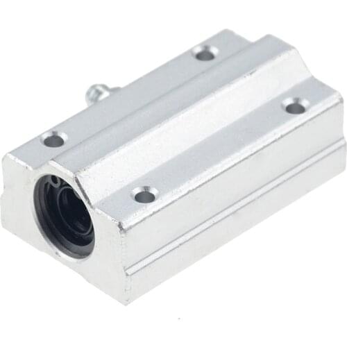 2pcs/lot SC16LUU SCS16LUU 16mm long type Linear Ball Bearing Block CNC Router with LM16LUU Bush Pillow Block Linear Shaft CNC 3D