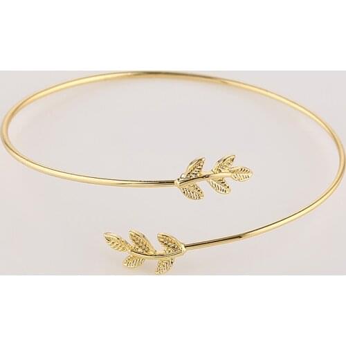 3pcs/Lot New Adjustable Olive Branch Bangles Mix Color Charm Bracelet Factory Direct Sale