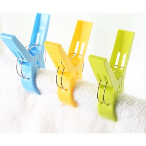 8 packs. Windproof bed sheet, quilt, sock, quilt, clothes drying, clothes drying, big clip, plastic clothes clip, artifact