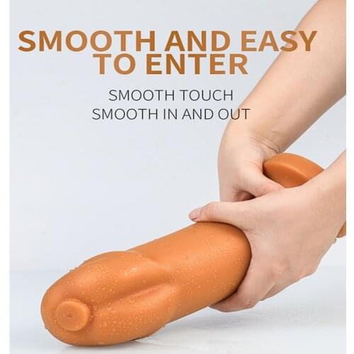 Liquid Silicone Huge Anal Plug Butt Plug Erotic Product Plugs Big Butt Plug Anal Dildo Vaginal Expanders BDSM Sex Toys Men Women