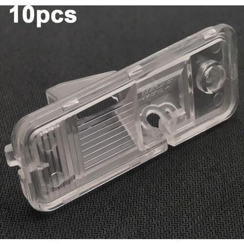 YIFOUM 10pcs Car Rear View Camera Bracket License Plate Light For Kia Carens/Hyundai Azera Creta IX25 Grand SantaFe Grandeur