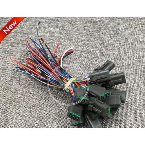 Free shipping excavator engine angle differential pressure sensor connector plug suitable for hitachi EX60 120 200-2/3/5-6