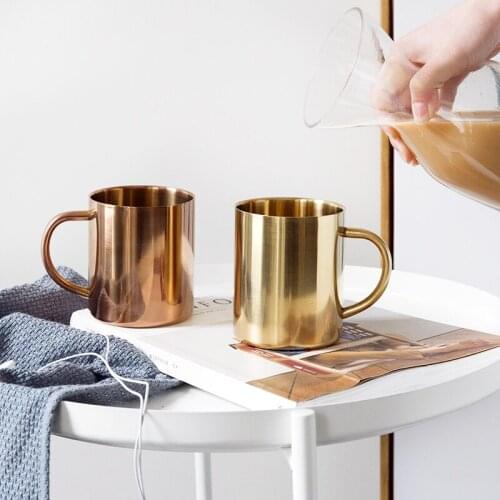 DROHOEY Double Wall Mugs
