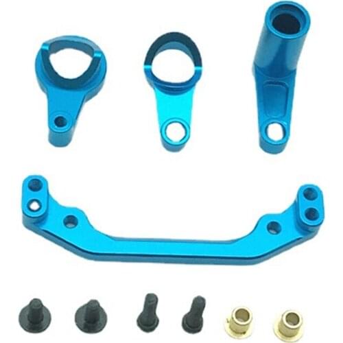 Aluminum Alloy Steering Group Assembly Set for Wltoys 104001 1/10 RC Car Upgrade Parts Accessories