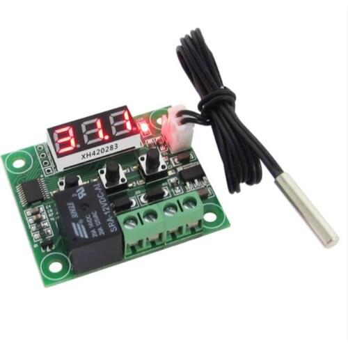 W1209 Mini Digital Thermostat Temperature Controller Incubation Thermostat Temperature Control Switch