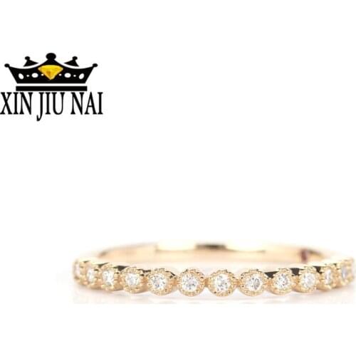 Prong set high quality small zircon casual temperament jewelry fashion banquet party place womens charm ring anniversary gift