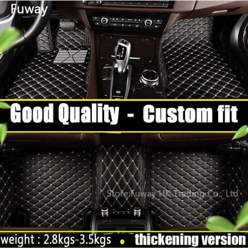 Custom car floor mats for Mitsubishi All Models ASX Lancer SPORT EX Zinger FORTIS Outlander Grandis car styling floor mat